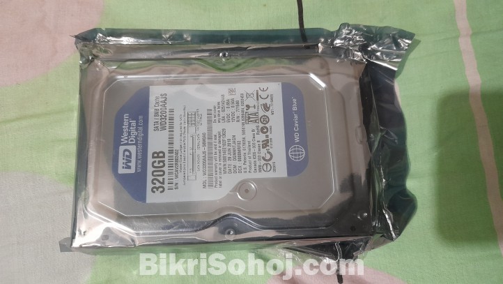 WD 320GB HARD DISK